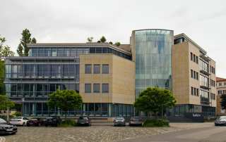 Hauptverwaltung der INTER Versicherungsgruppe in Mannheim, Foto: Rudolf Stricker