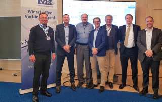 v.l.n.r.: F. Emmerich, M. Waltermann, B. Sebald, S. Abel, F.-P. Wirtz, H. Plagemann, J. Wehr