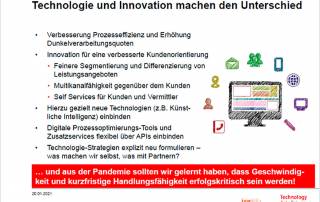 Grafik – Technologie udn Innovation machen den Unterschied