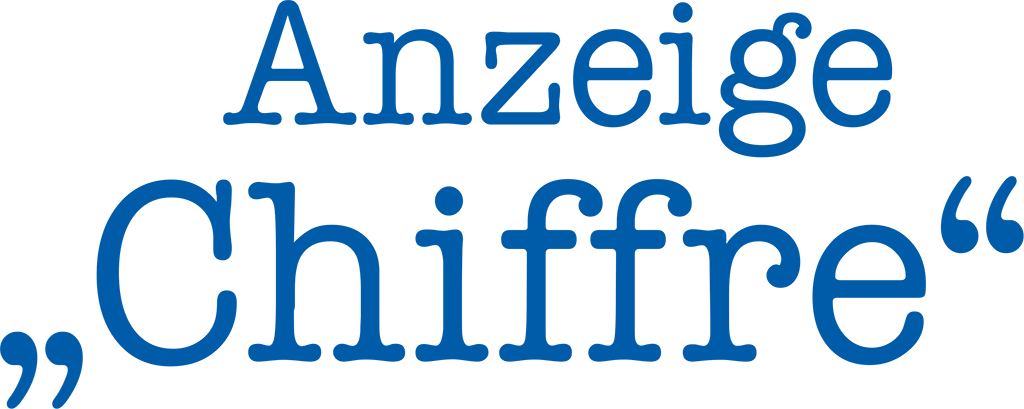 Anzeige_Chiffre